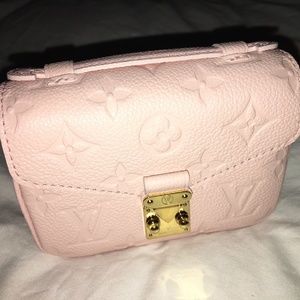 Louis Vuitton Empreinte Pochette Micro Metis Rose Pink Limited Edition Brand New